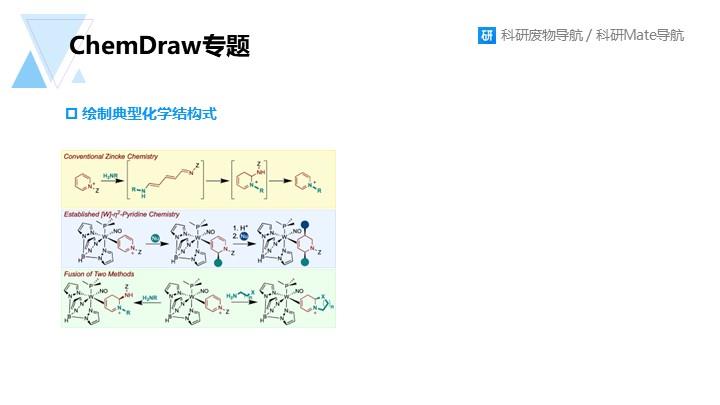 化学结构式专题003：ChemDraw绘制典型结构式