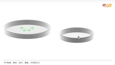 PPT科研绘图：培养皿